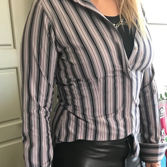 Thomas Pink Stripe Fr Cuff sz8/UK12 - Picture 2 of 5